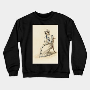 Fashion Plate for Morning Dress, 18th century Crewneck Sweatshirt